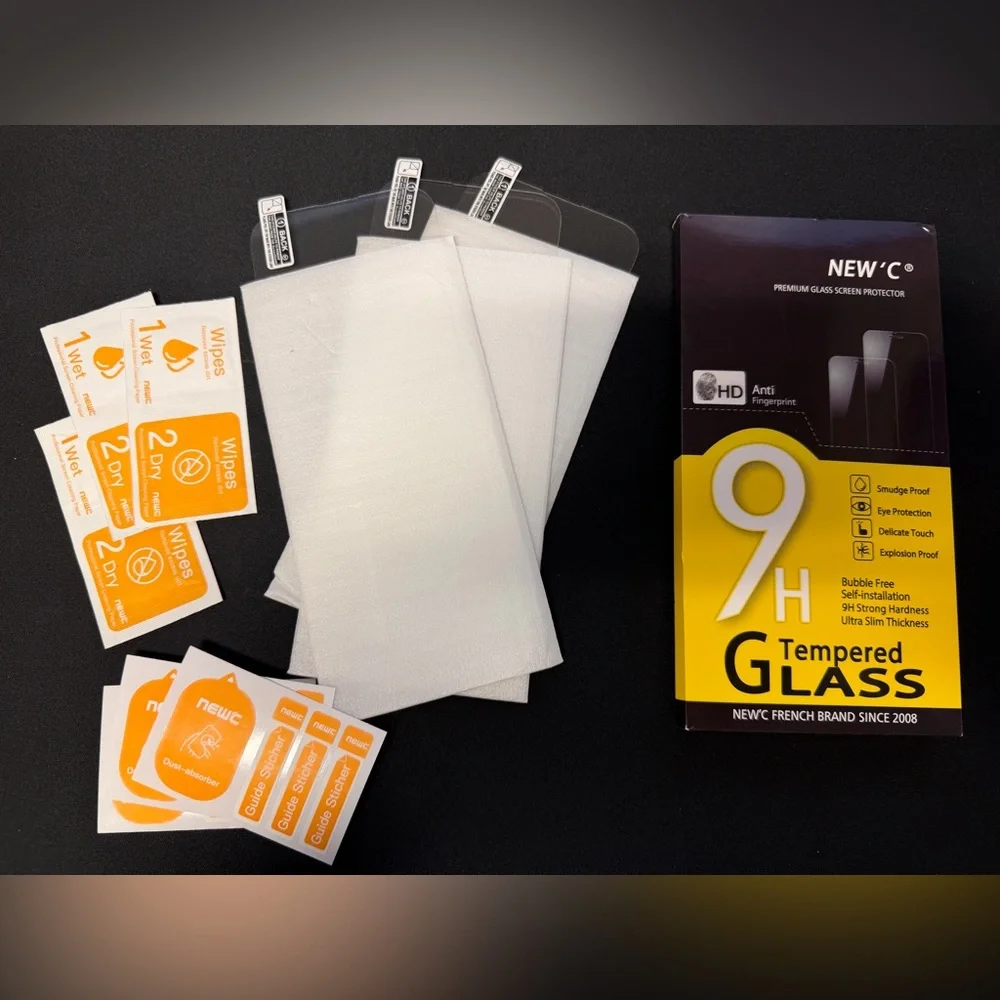 NEW'C Tempered Glass Screen Protector APPLE IPHONE 14 PRO 3x